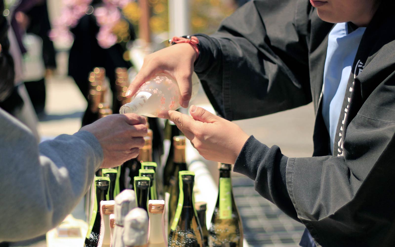 昨年度開催した「SAKEと発酵市in秋田市」のようす